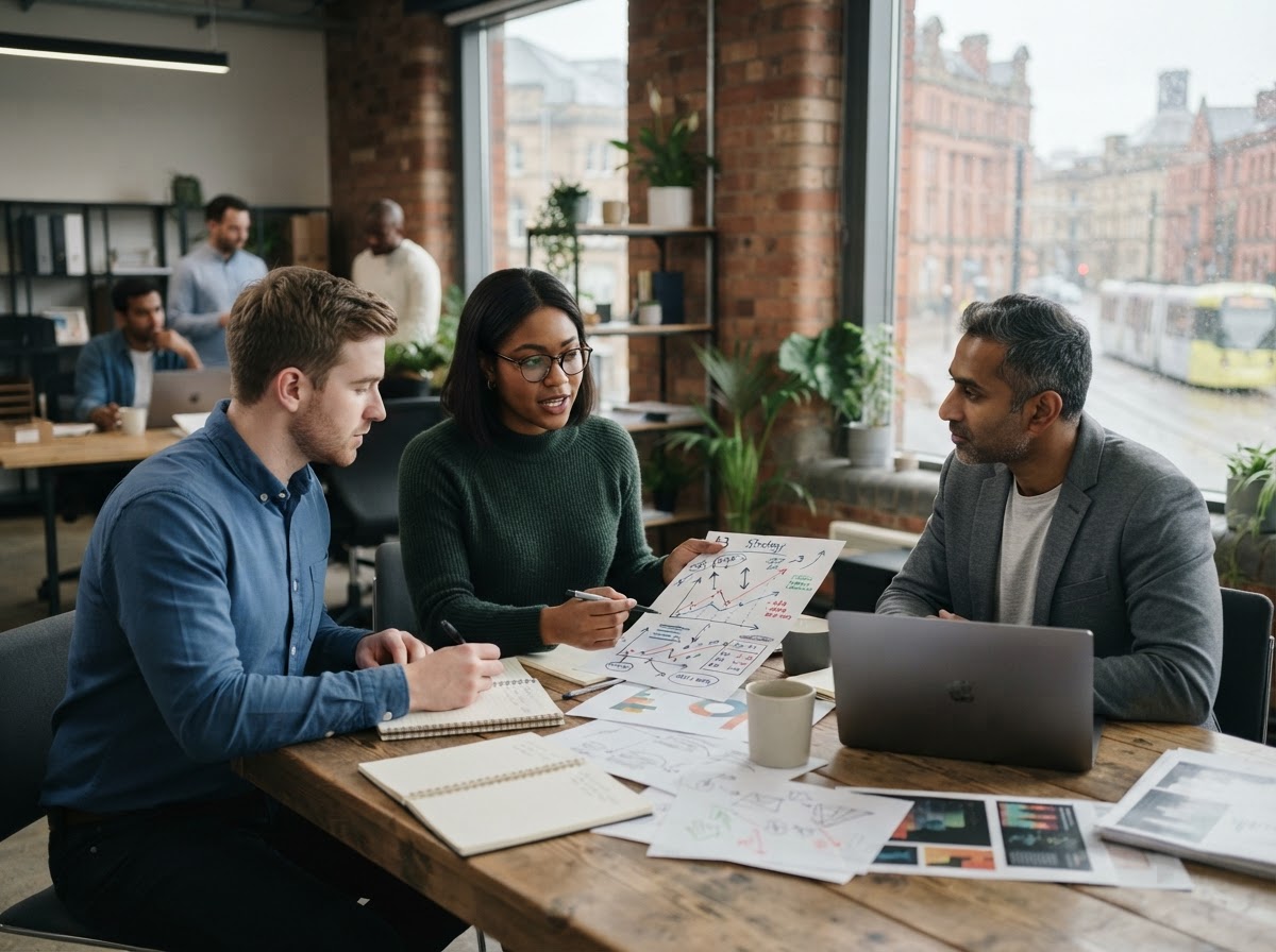 Choice Norvest analysts reviewing market data models